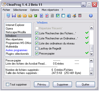 ClearProg 1.4.2 Beta 11 (413x379)