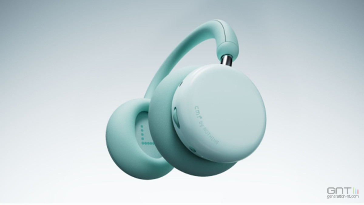 100 heures d'autonomie et un design personnalisable : découvrez le CMF Headphone Pro !