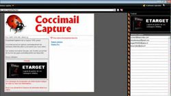 Coccimail Capture screen