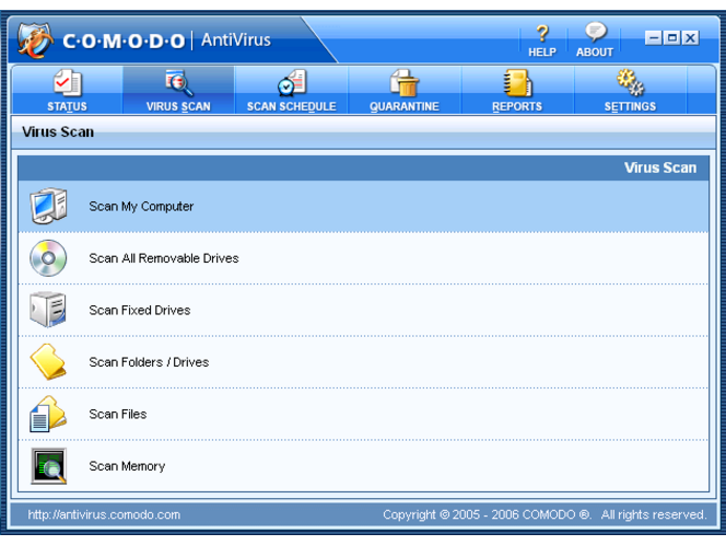 Comodo antivirus