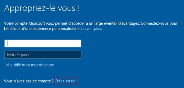 Compte Microsoft