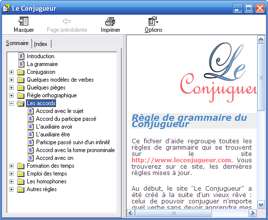 Le Conjugueur screen1