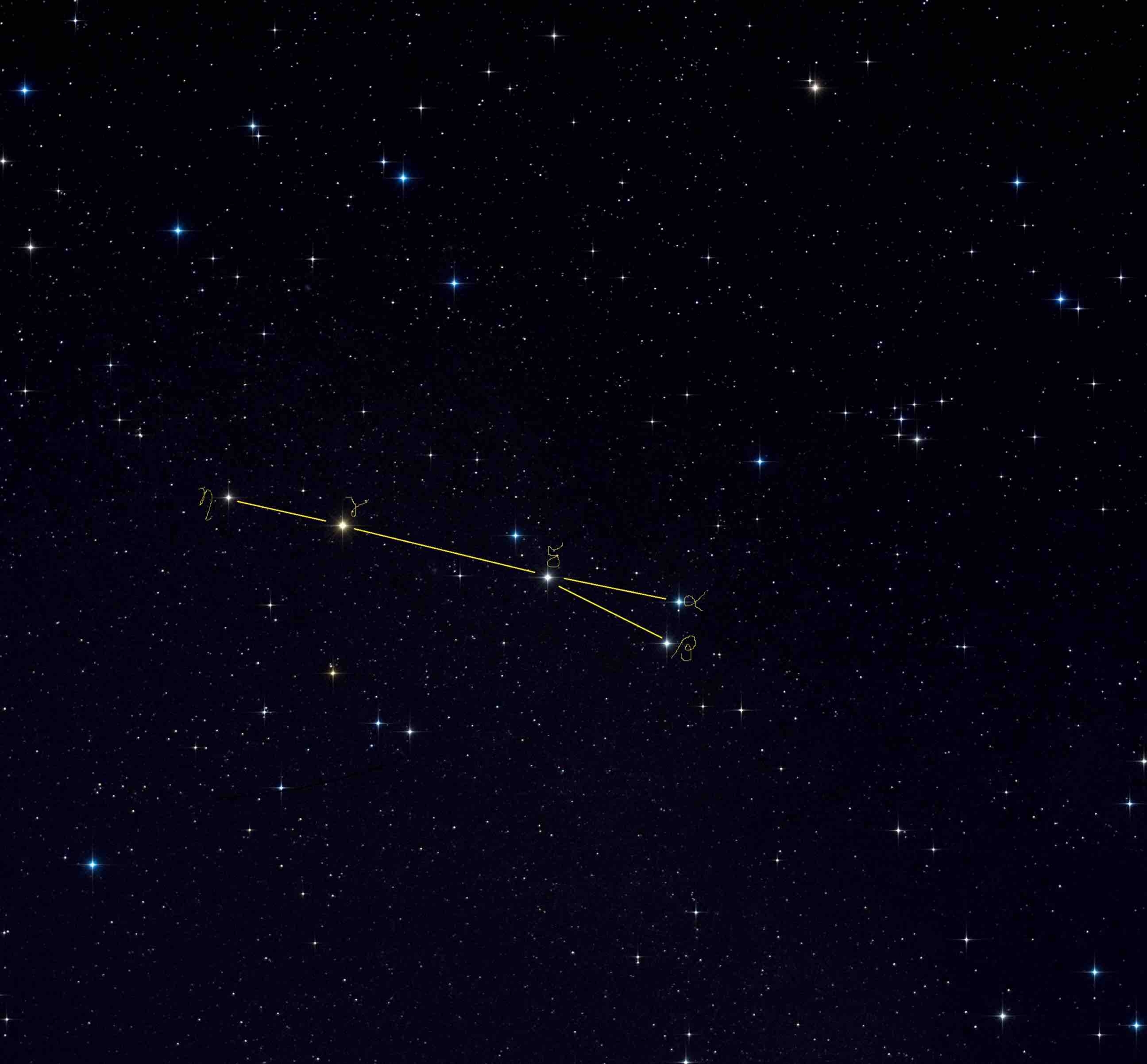 constellation de la Fle?che.