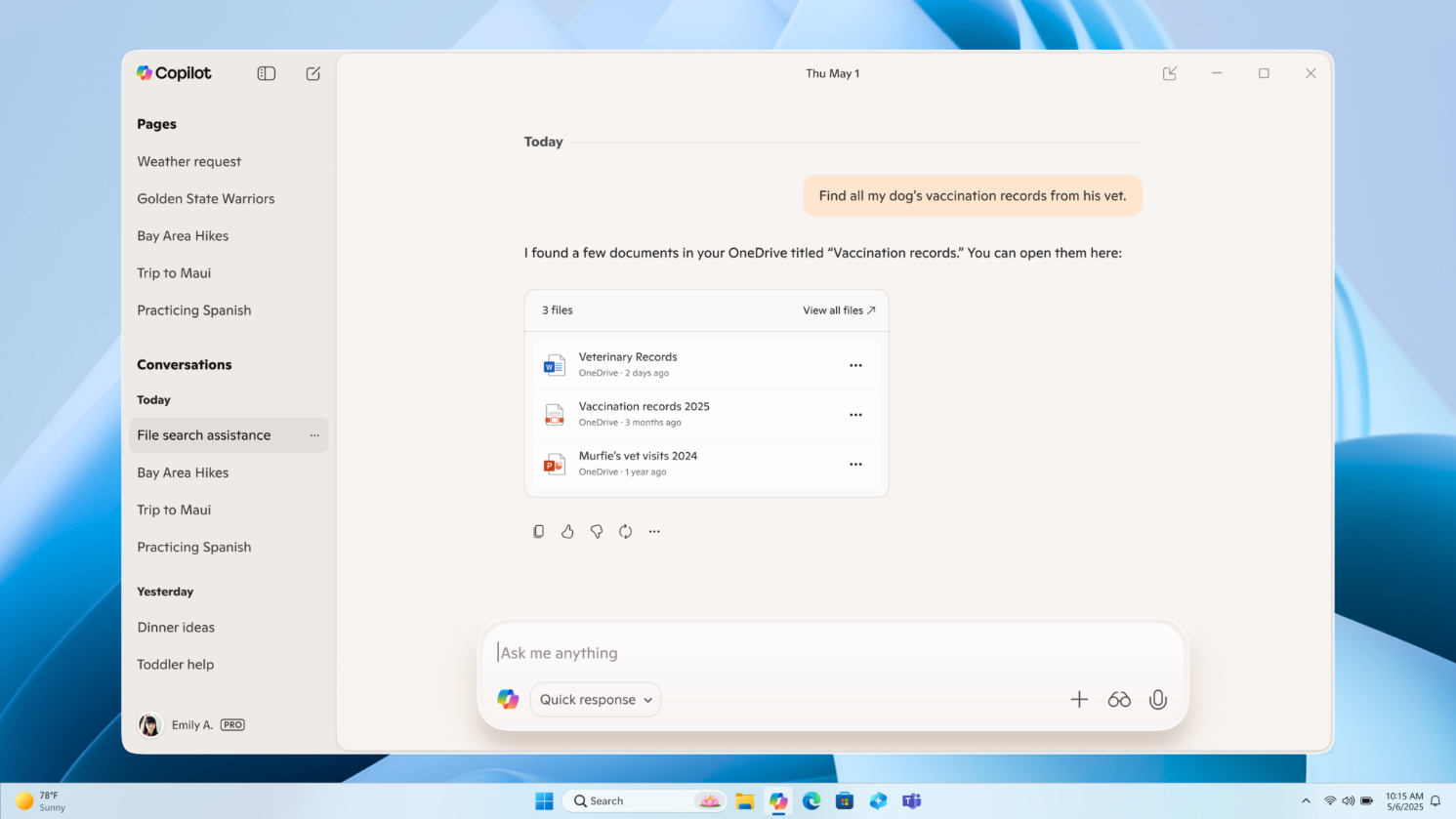 copilot-windows-connecteurs-ondrive