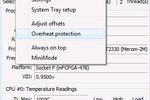 Core Temp mode normal