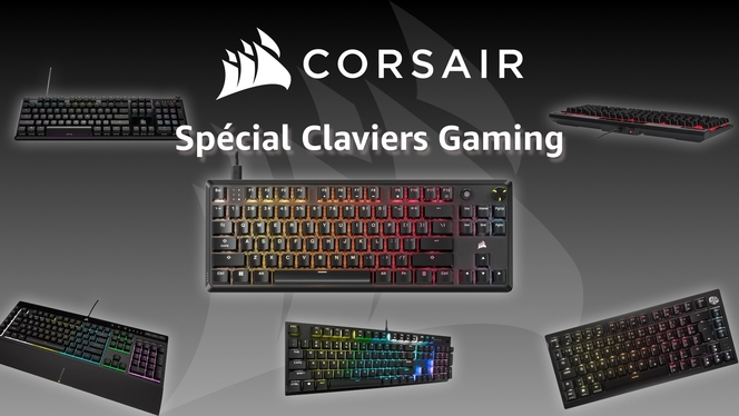 Corsair claviers gaming