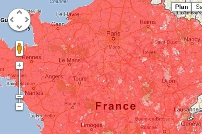 La très grosse couverture réseau de Free Mobile