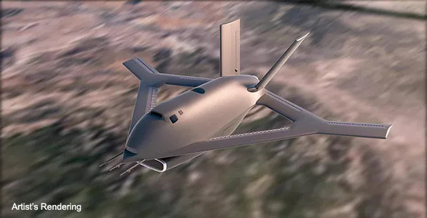X-65 : l'avion expérimental qui n'a pas besoin de parties mobiles pour se diriger