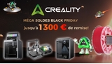 Black Friday Creality : achetez une imprimante 3D, un scanner ou un graveur laser au meilleur prix !
