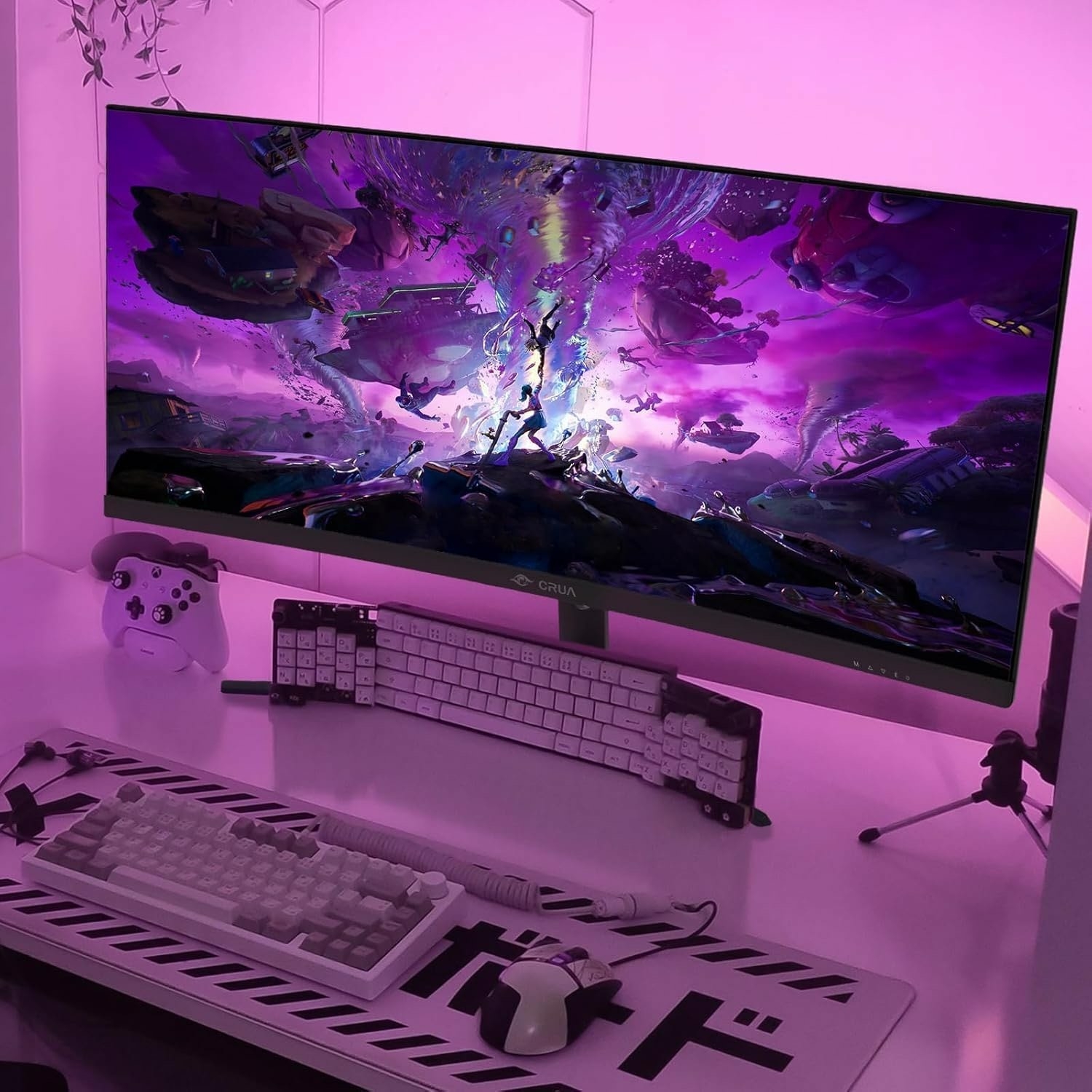 CRUA gebogener Gaming-Bildschirm 30 Zoll.