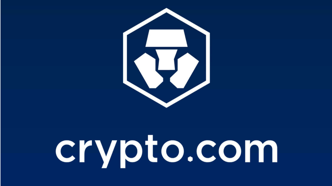 Crypto.com logo.