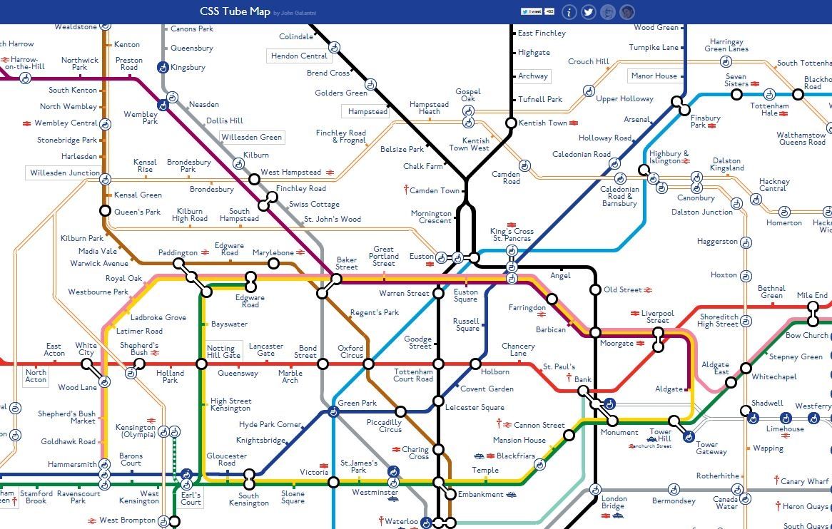 CSS-Tube-Map