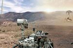 Curiosity eau sur Mars