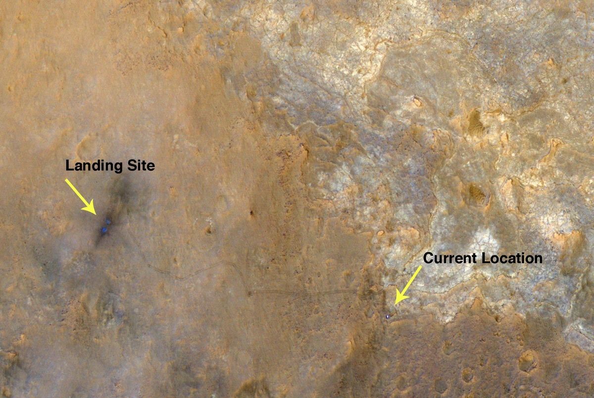 Curiosity sur Mars 2