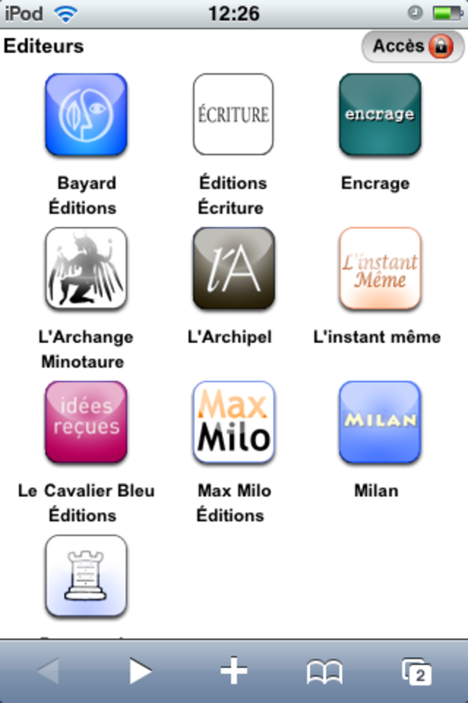 Cyberlibris iPhone Ebook 02