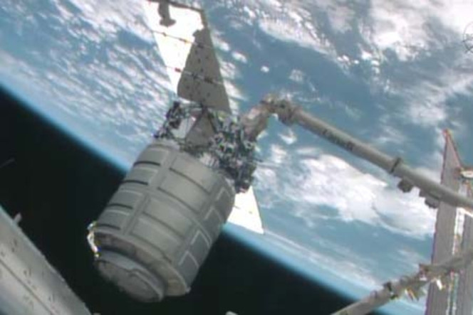 cygnus arrimage ISS