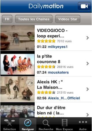 Dailymotion iPhone 02