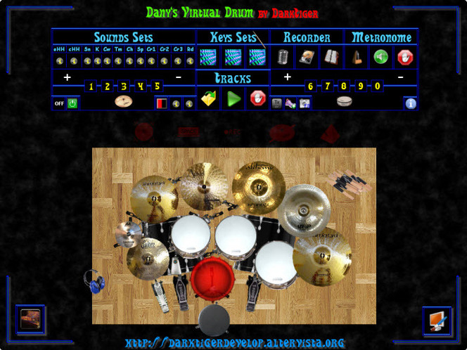 Dany's Virtual Drum screen2