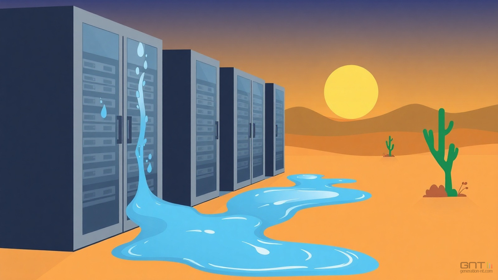 Californie : l'utilisation de l'eau restreinte...sauf pour les datacenters IA