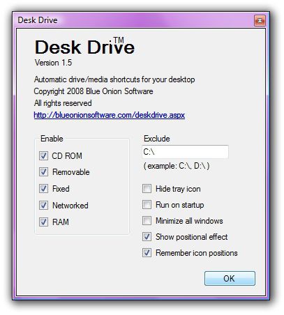 DeskDrive screen1