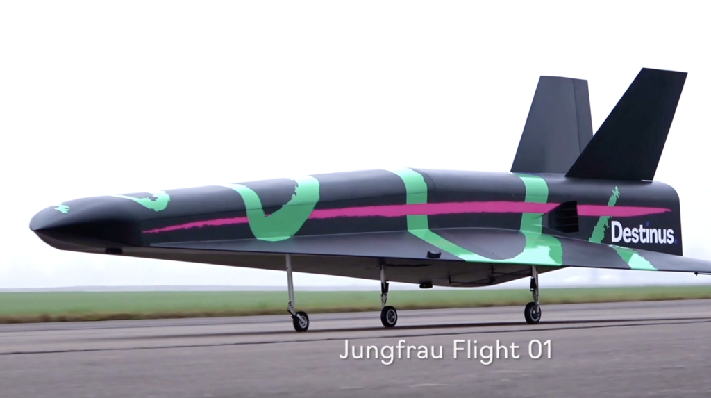 Un avion supersonique à hydrogène sans pilote pour livrer en moins de 48h à travers le monde