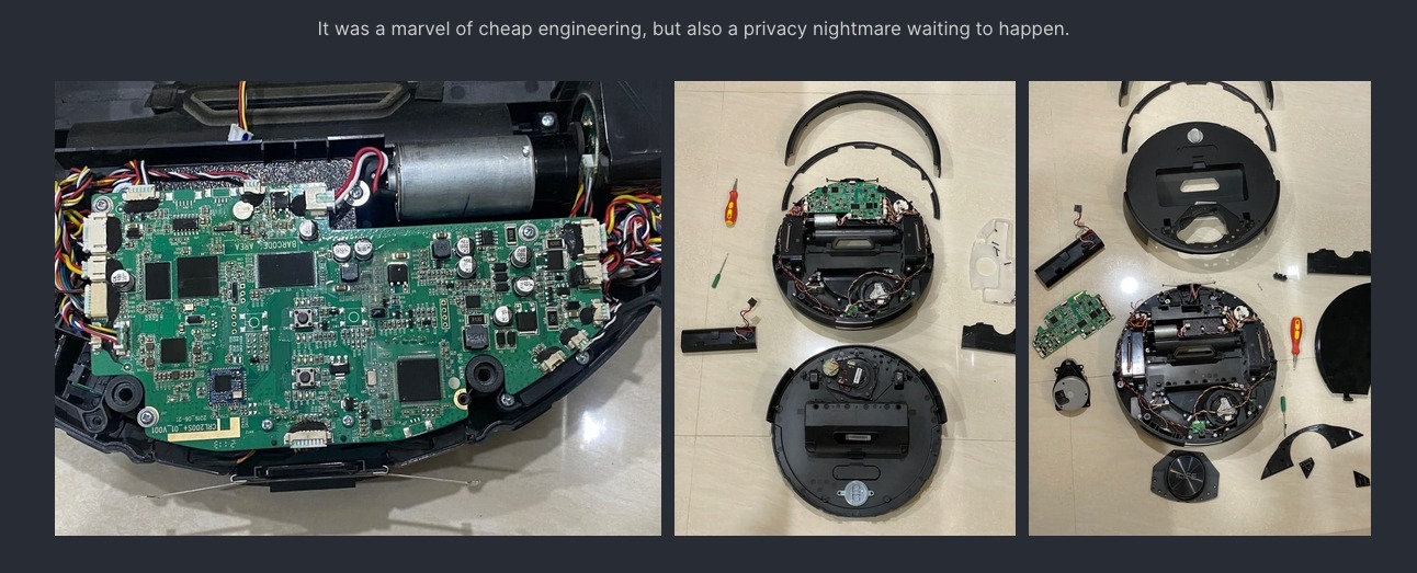 dÃ©montage robot aspirateur