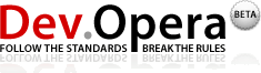 Dev Opera_Standards_Web