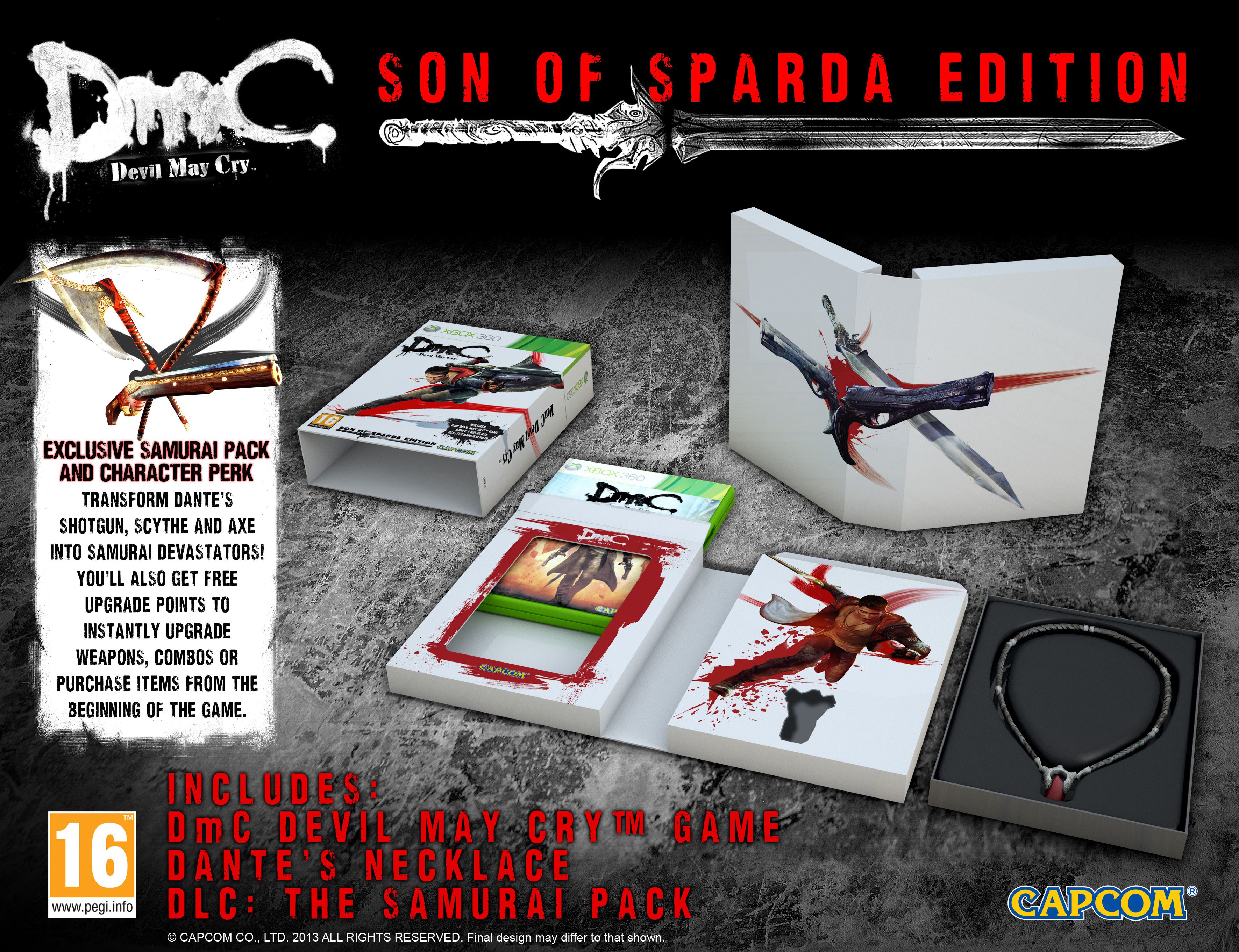 DmC Devil May Cry - Son of Sparda Edition