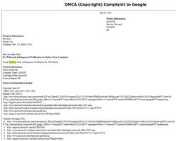 DMCA-Google-Microsoft-erreur