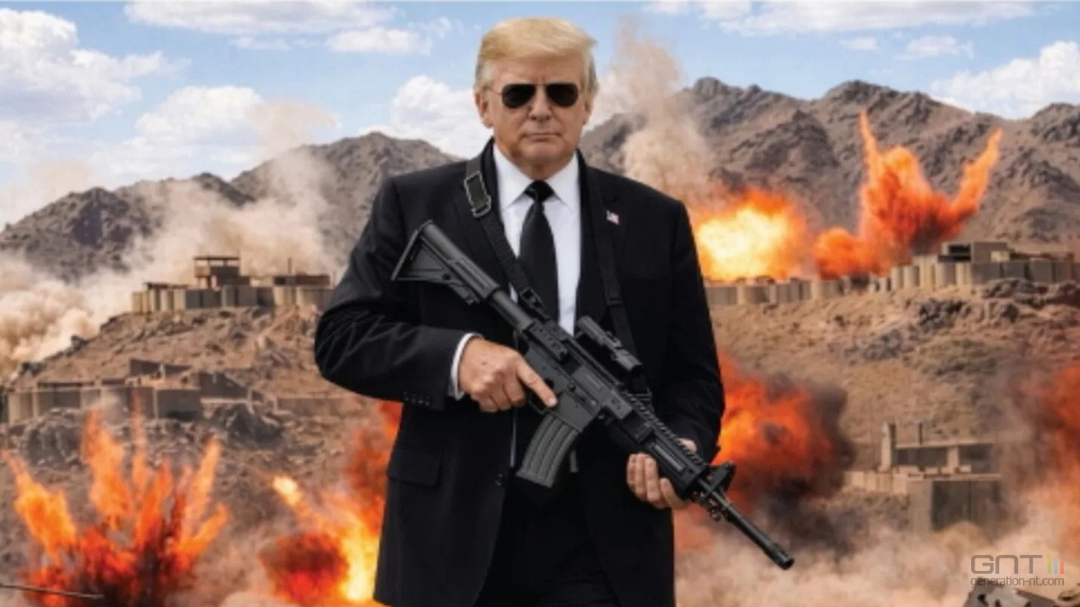 Donald Trump sort l'artillerie lourde sur les réseaux sociaux face à l'Iran