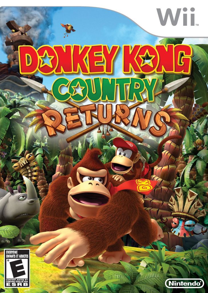 Donkey Kong Country Returns - pochette