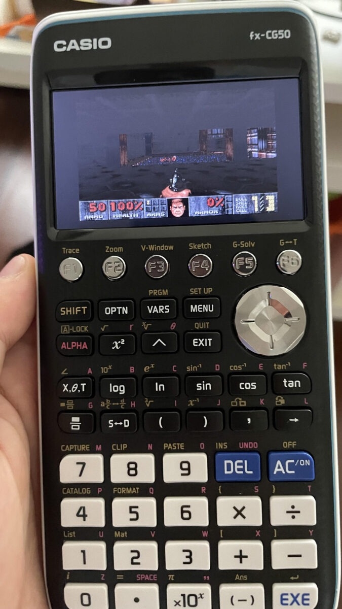 Doom calculatrice