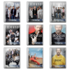 Dr House dvd covers : des icônes des couvertures DVD de la série