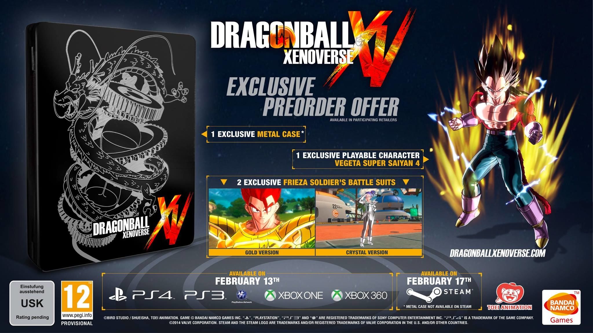Dragon Ball Xenoverse - precommande