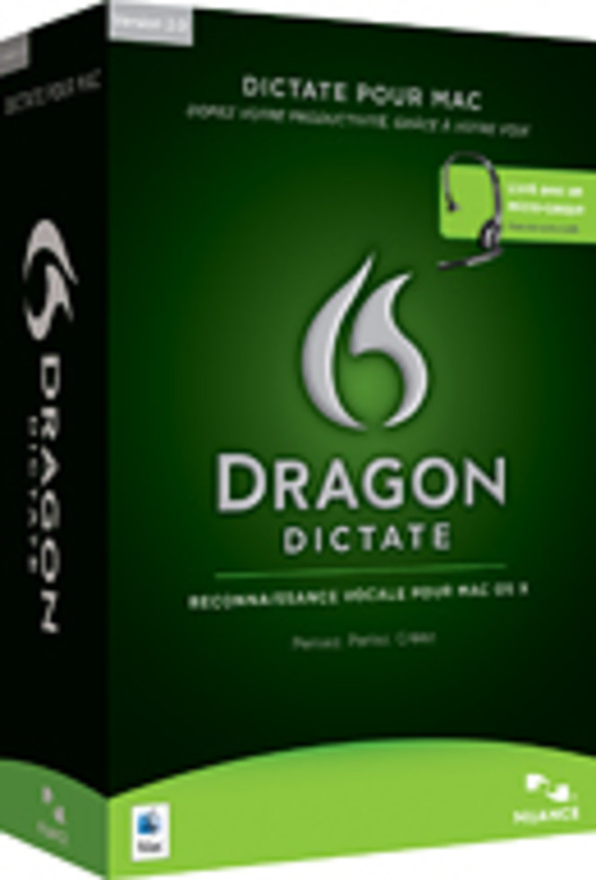Dragon Dictate boite