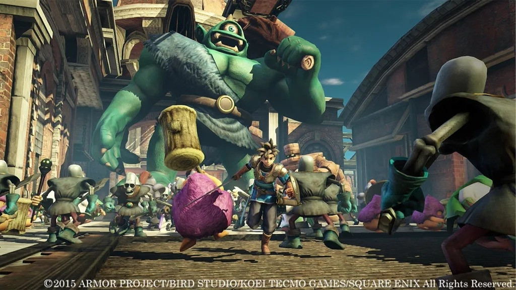 Dragon Quest Heroes Woe to the World Tree and decline below