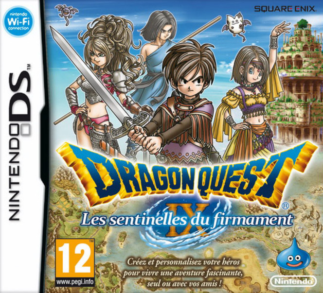Dragon Quest IX - Les sentinelles du firmament - Jaquette