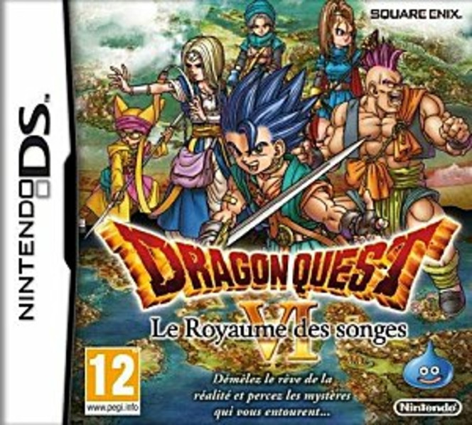 Dragon Quest VI DS Le Royaume des Songes - jaquette