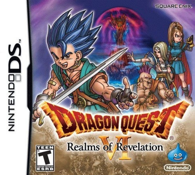 Dragon Quest VI Realms of Revelation - jaquette DS US