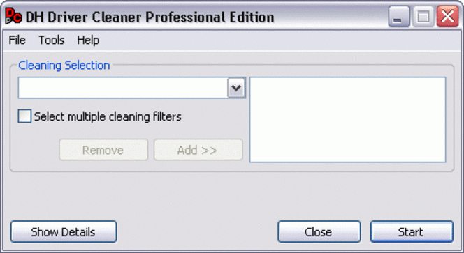 Driver cleaner