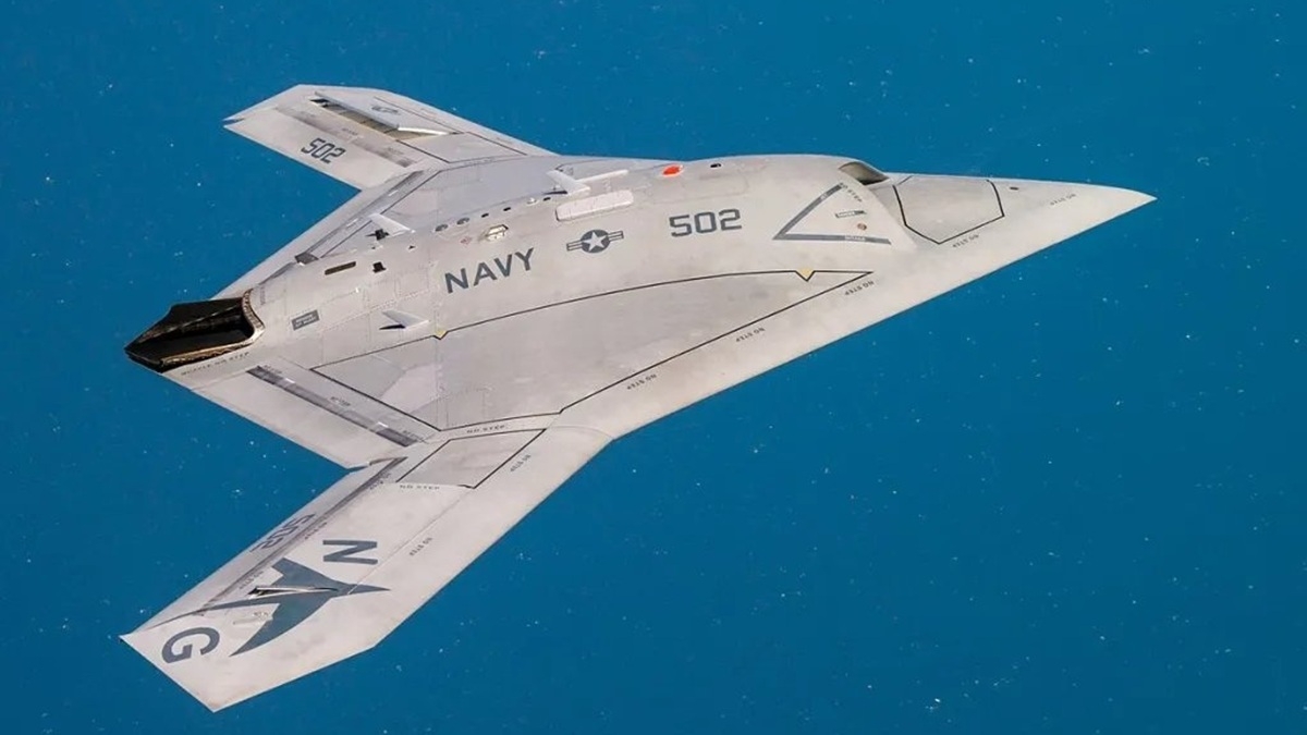 drone aile volante x-47B USA