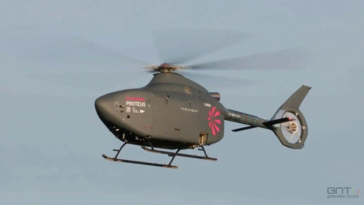 drone autonome Proteus Royal Navy