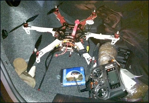 drone contrebande