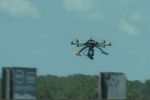 Drone crash