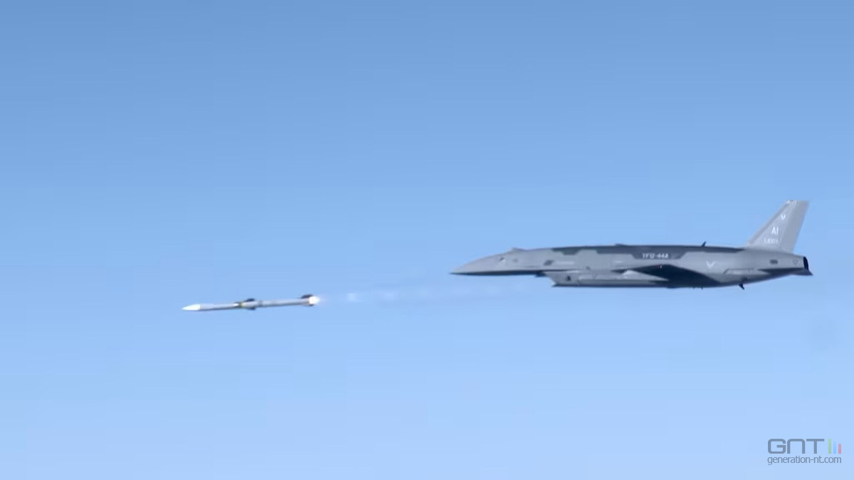 L'US Air Force a réussi le premier tir de missile depuis un drone de combat autonome