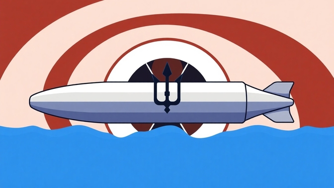 drone sous-marin nucléaire russe poseidon