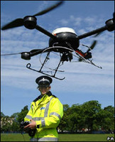 La police britannique déploie un drone de surveillance