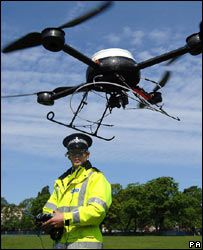 Drone surveillance police merseyside angleterre