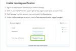 Dropbox double verification