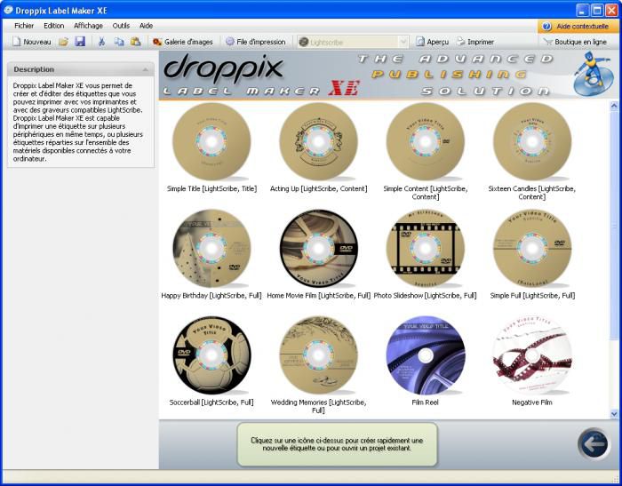 Droppix Label Maker screen1